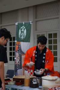 シンガポールとえごま蕎麦